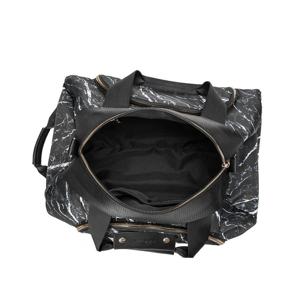 BIKOSTAL Black Marble Duffle